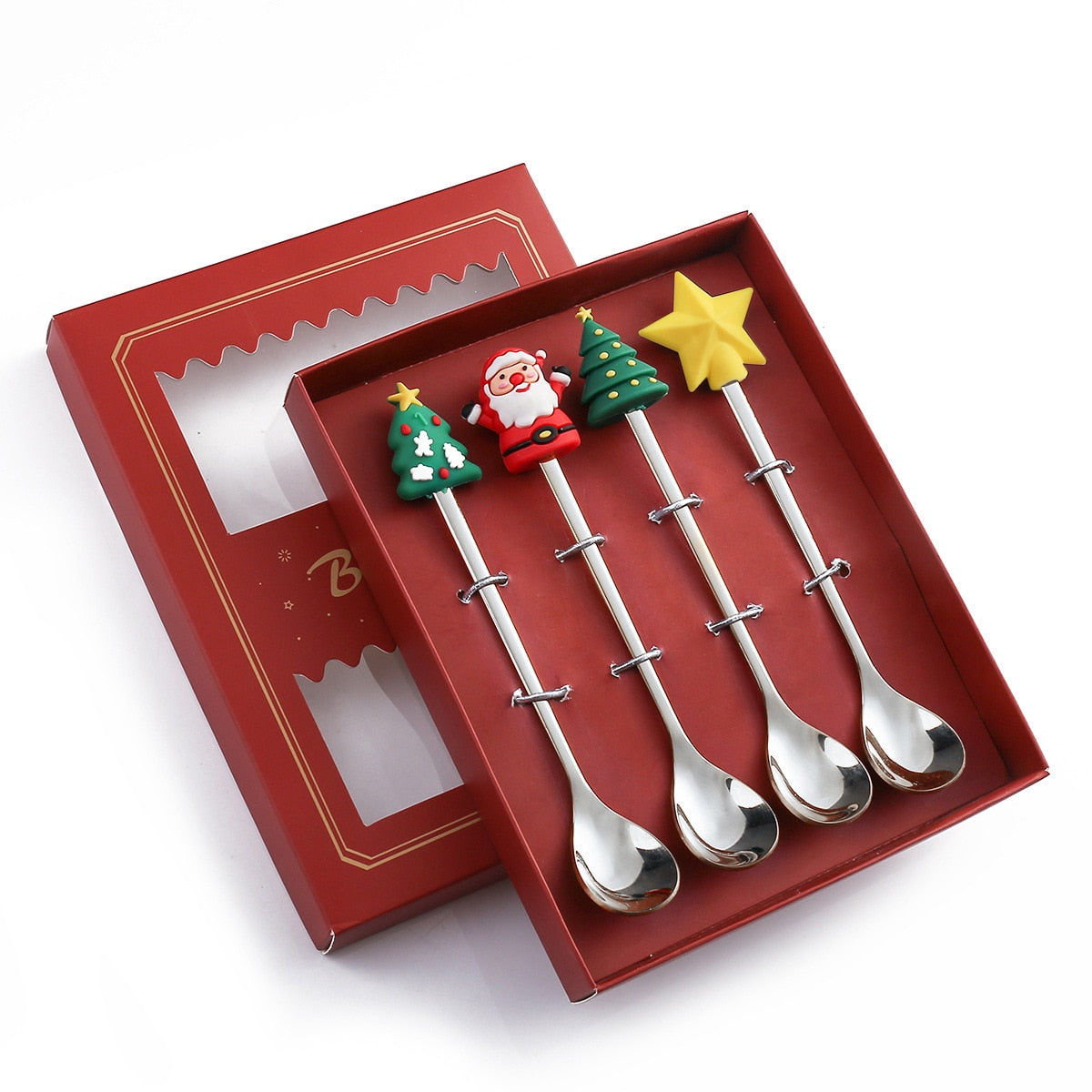 BowLift | 4Pcs Christmas Best Wishes Tableware Set