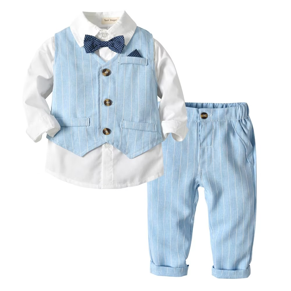 BowLift | Boys Formal Cotton Outfit Set for Toddlers and Kids