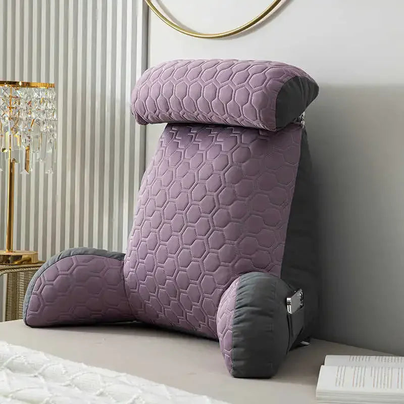 BowLift | Ultra Cool Latex Washable Comfy Reading Back Pillow