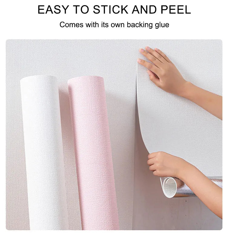 BowLift | 3D Linen Self-Adhesive Waterproof Wall Sticker