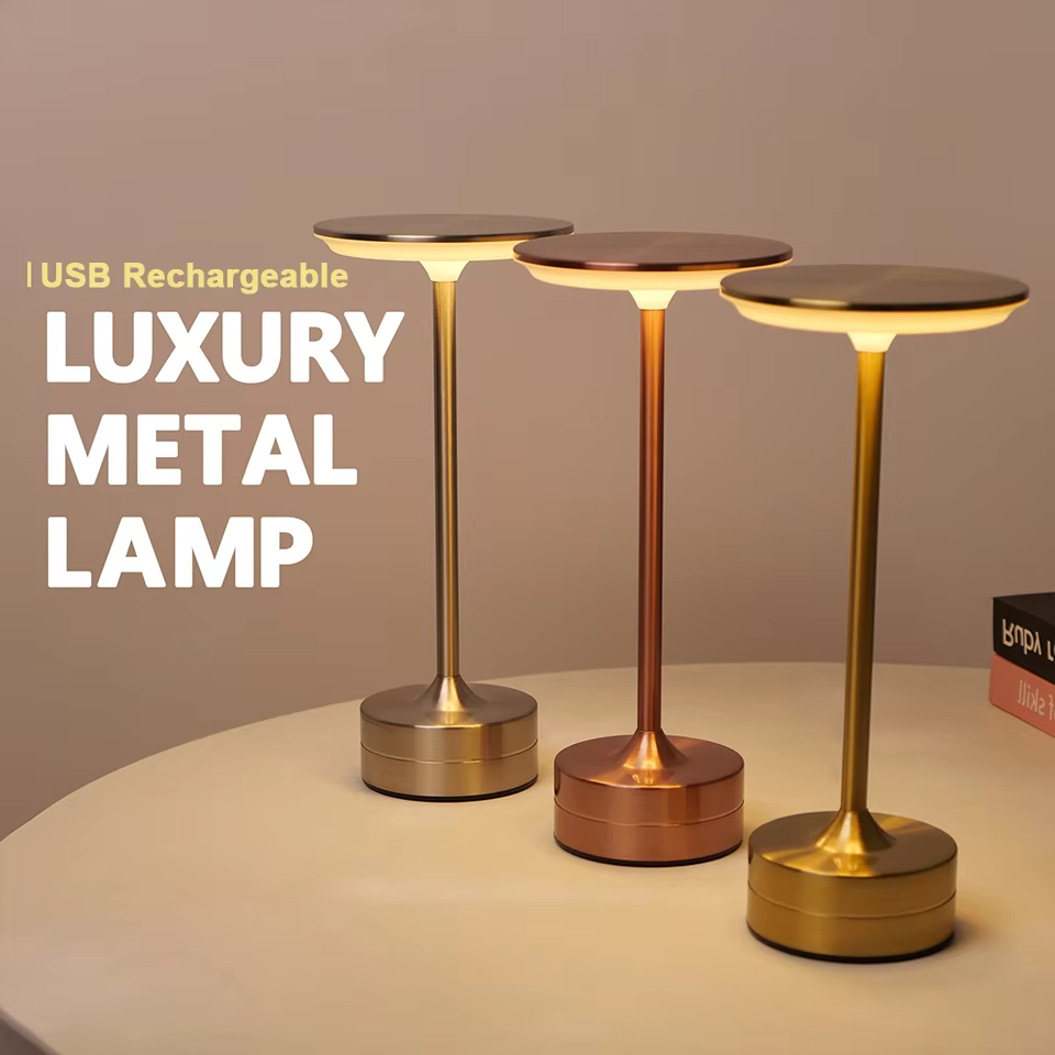 BowLift | USB Rechargeable LED Touch Sensor Table Lamp