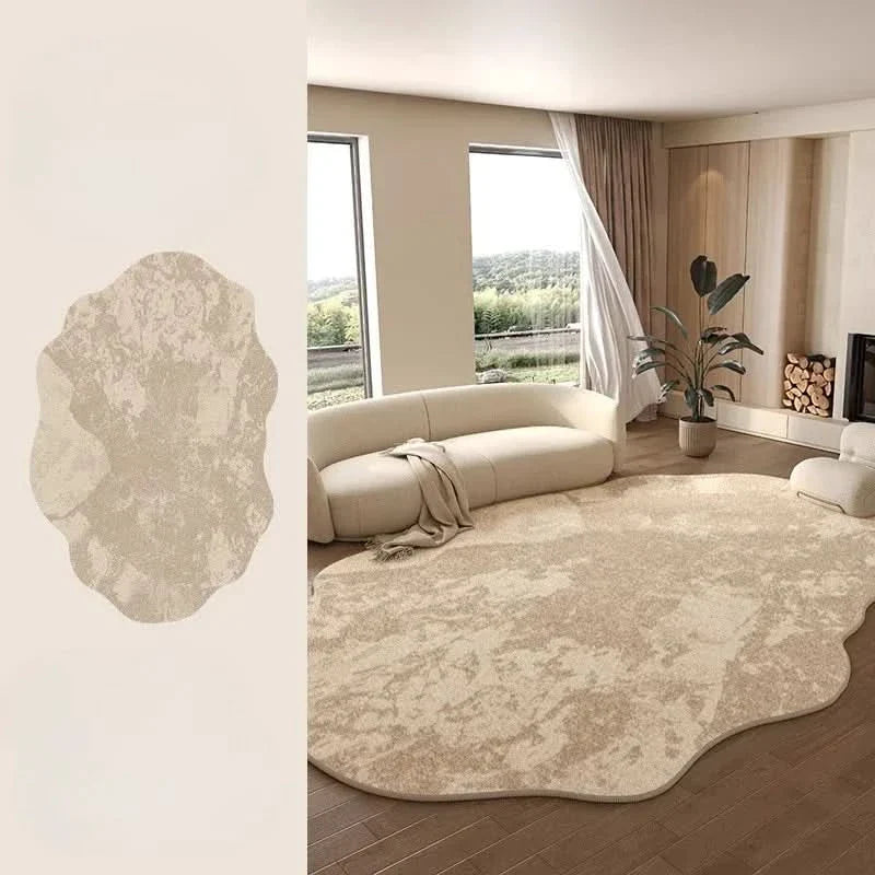 BowLift | Irregular Plush Washable Rug for Bedroom and Living Room