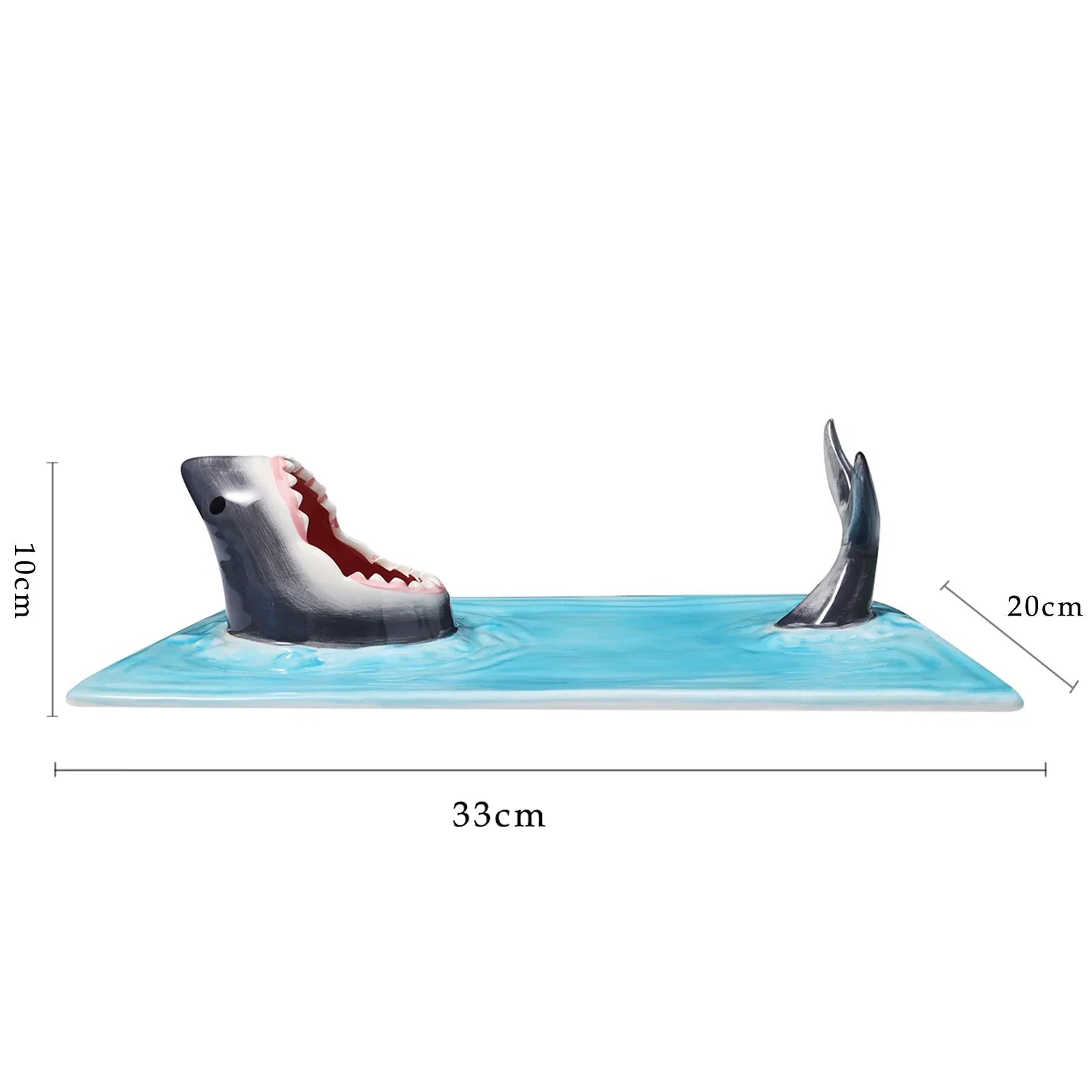 BowLift | Shark Bite Sushi Serving Platter