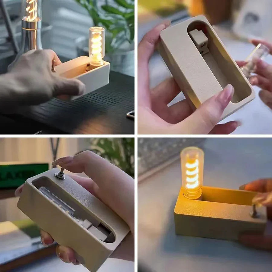 BowLift | Mechanical Flip Rechargeable Night Lamp