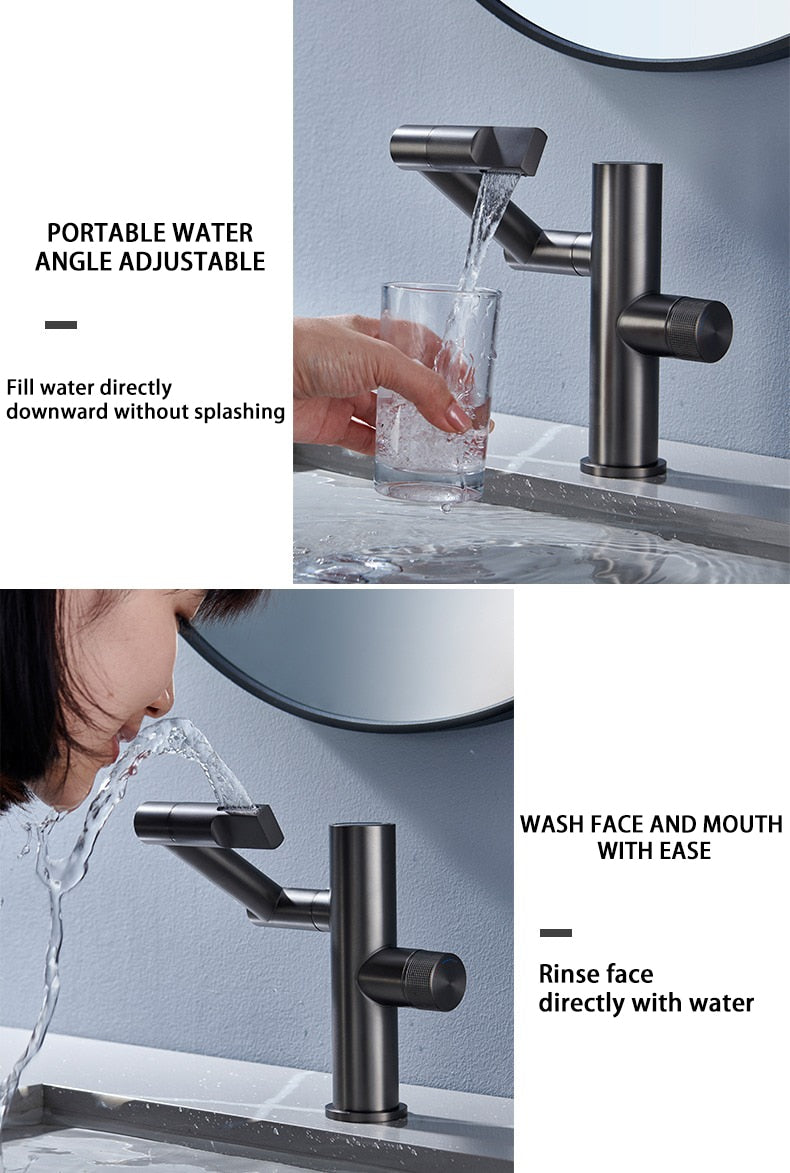BowLift | Hydroelectric Rotating Modern Smart Waterfall Faucet