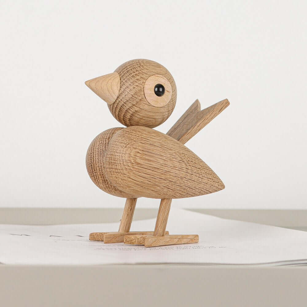 BowLift | A little bird told me, Nordic wooden ornament