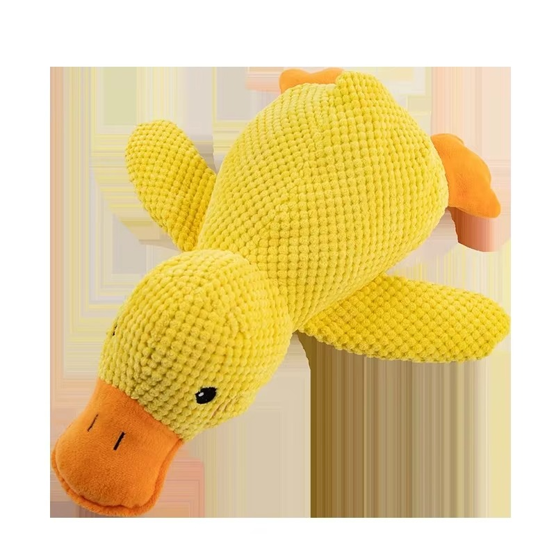 BowLift | Durable Plush Duck Toy for Dogs - Bite-Resistant with Soothing Sounds