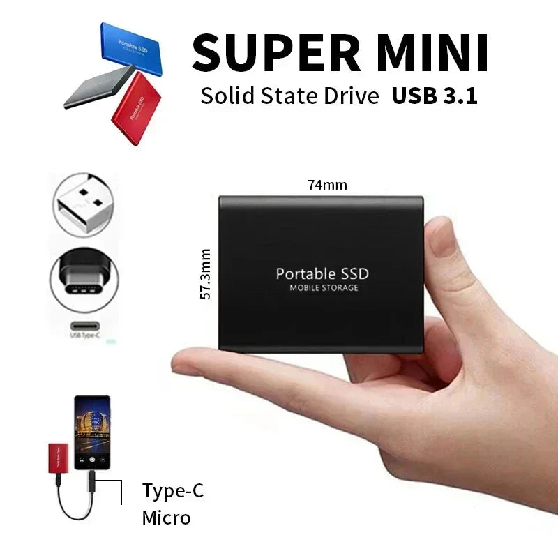 BowLift | Ultra-fast 128TB SSD – Compact. Sturdy. Always ready