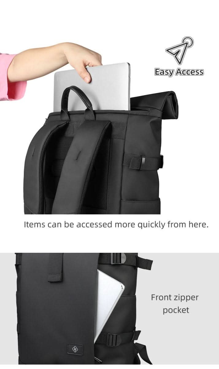 BowLift | Expandable outdoor backpack with large volume & laptop compartment