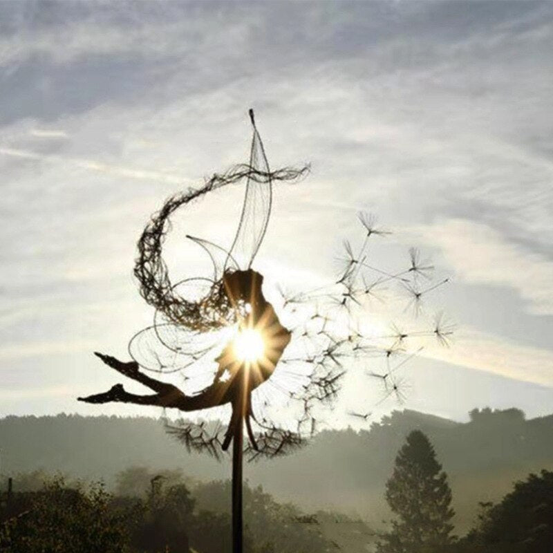 BowLift | Fairies on a Milk Thread Art Sculpture