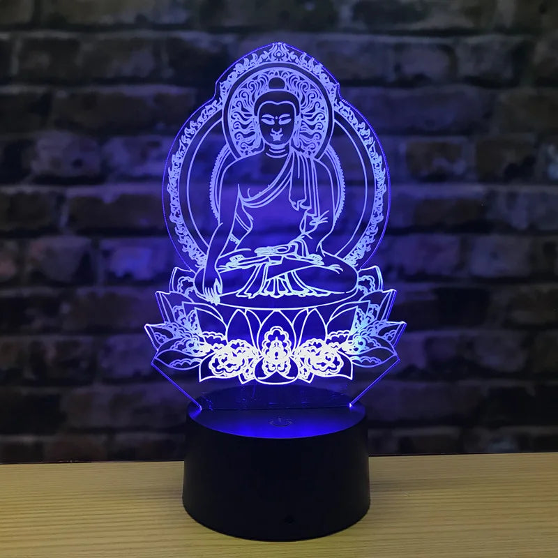 BowLift | EnlightenGlow - Buddha 3D Lamp