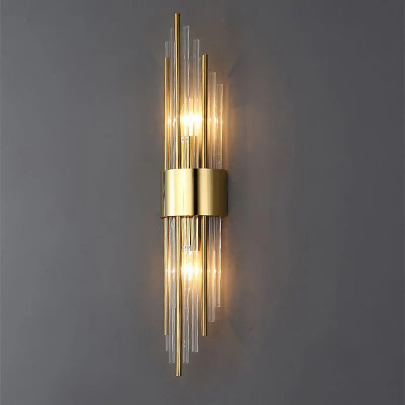 BowLift | Elegant LED Wall Lamp in Gold