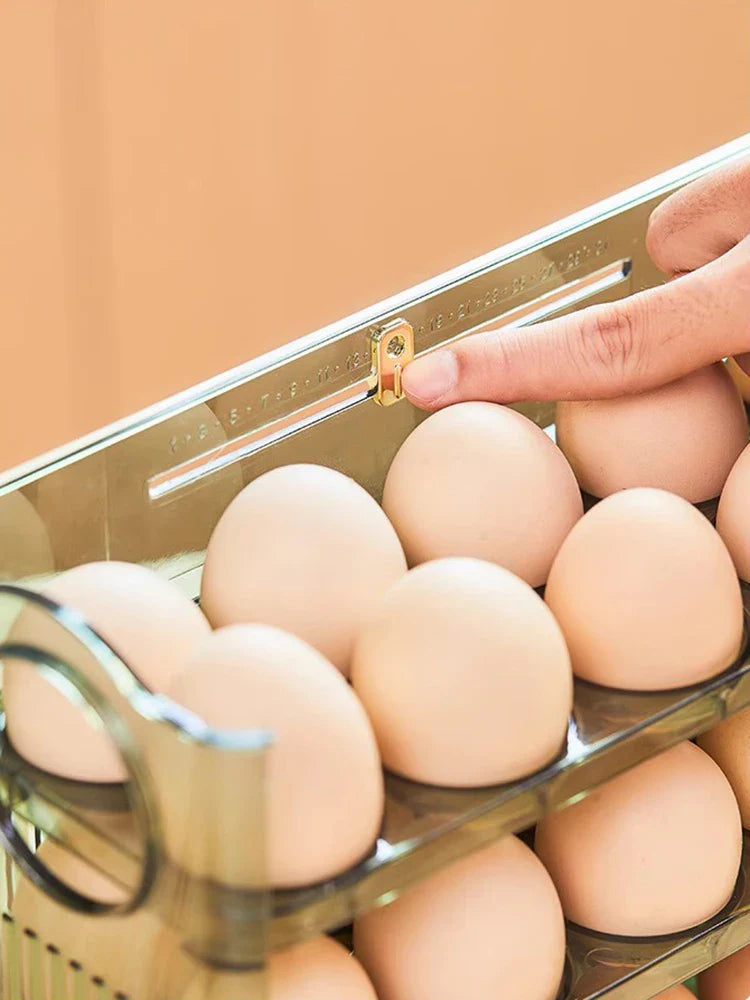 BowLift | 3-layer Flip Egg Storage Box