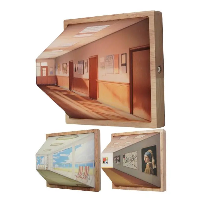 BowLift | 3D Vision Play Wall Lamp Art