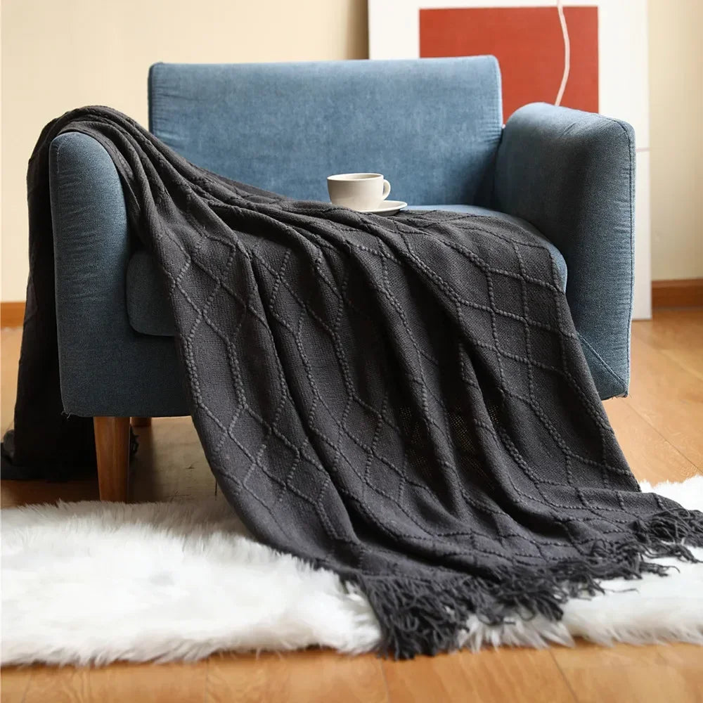 BowLift | Nordic Style Dick Knitted Blanket