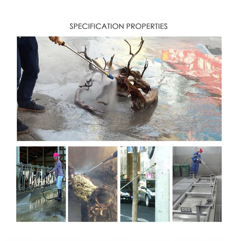 BowLift | 360 Rotating High Pressure Nozzle Sprayer