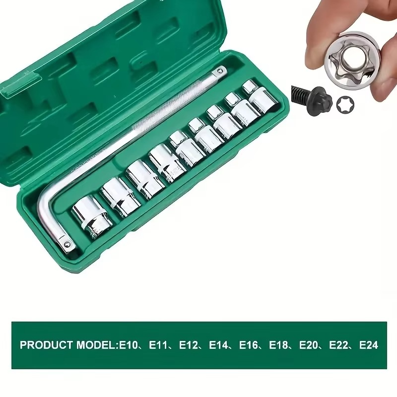 BowLift | 46 or 53 Piece Automotive Socket and Torque Wrench Repair Tool Set