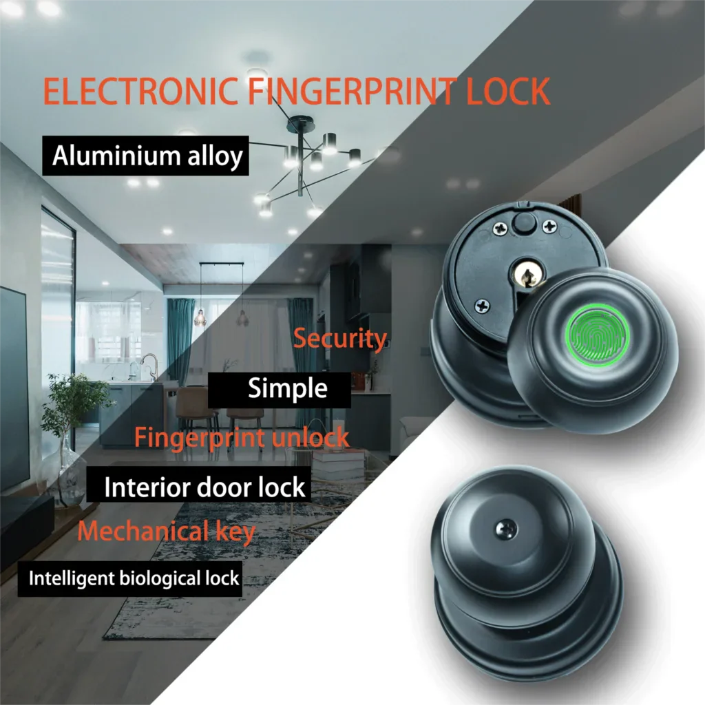 BowLift | Touch Secure Fingerprint Smart Door Knob