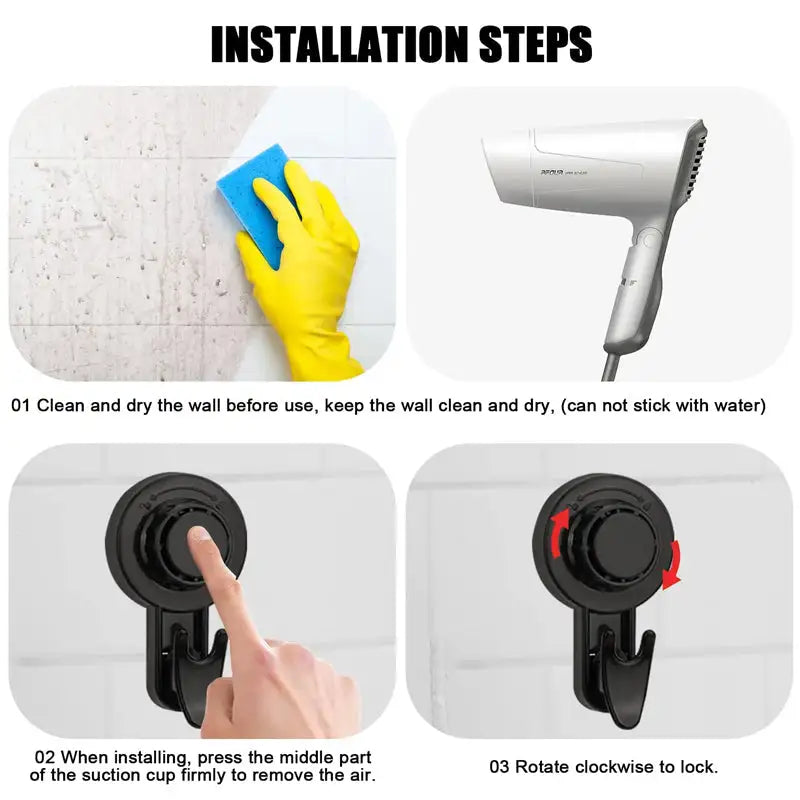 BowLift | Max Hold Vacuum Suction Cup Hook