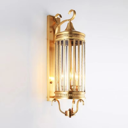 BowLift | Elegant European Copper Waterproof Outdoor Wall Sconce
