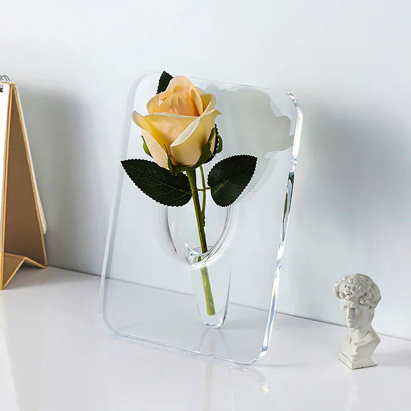BowLift | Acrylic Floral Photo Frame Vase