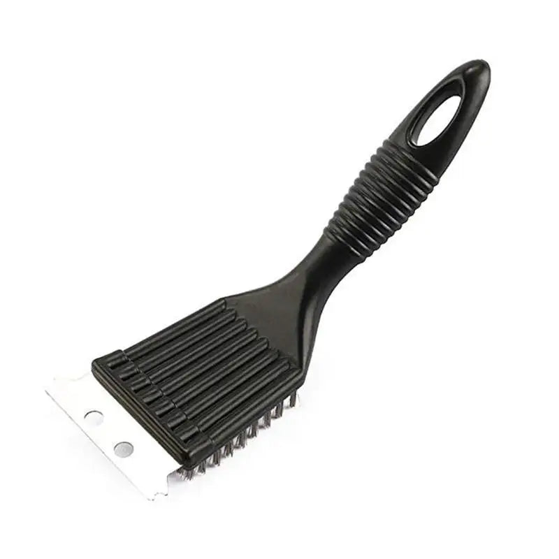 BowLift | Bravura Grill Brush | 3-in-1 Stainless Steel Bristles | For Gas & Charcoal Grills