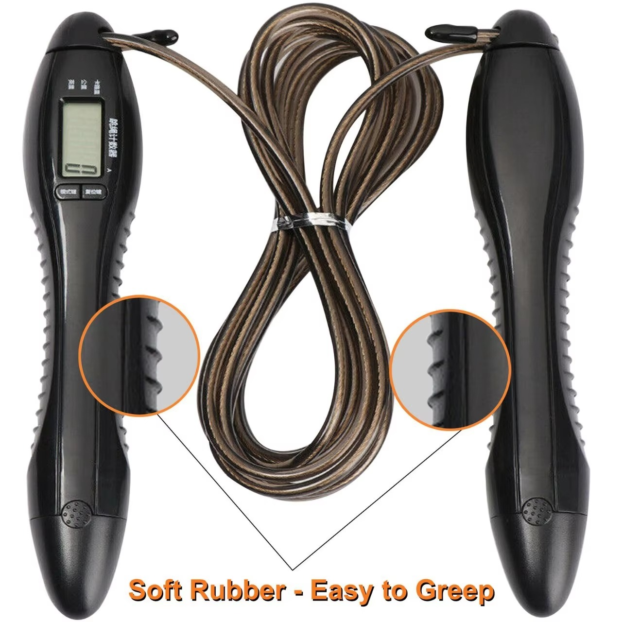BowLift | Digital Counting Skipping Rope with 60 Second Timing Bell