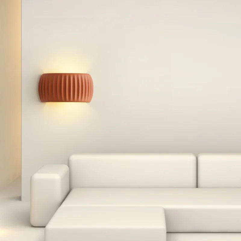 BowLift | ResinGlow - Artistic Resin Wall Sconce