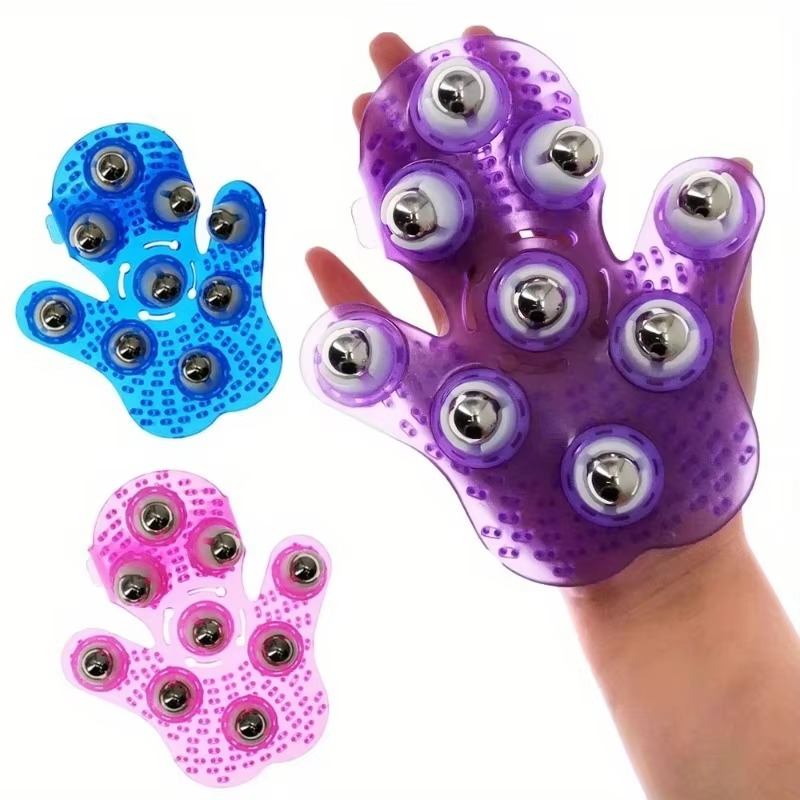 BowLift | Handheld Roller Ball Massage Glove for Muscle Relief and Relaxation