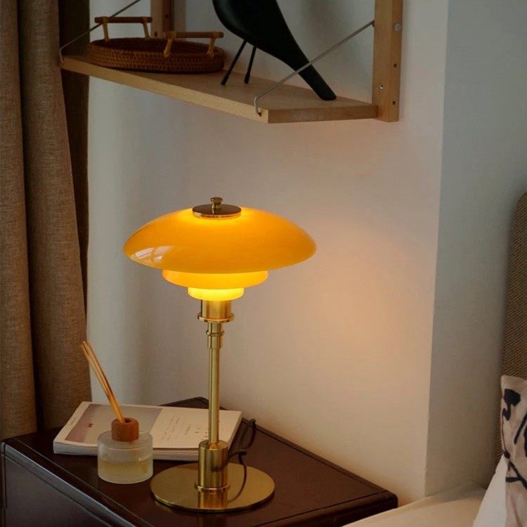 BowLift | Scandinavian Dimmable Table Lamp – Modern Danish Designer Iron & Glass Lamp