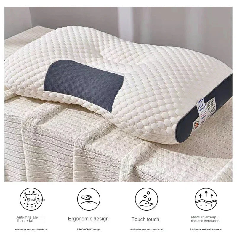 BowLift | Orthopedic neck pillow with reverse traction for a patient, 48 x 74 cm