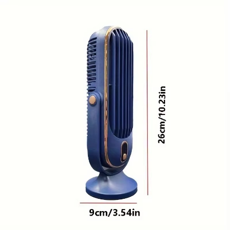 BowLift | Compact High-Power Portable Desktop Fan - USB Rechargeable