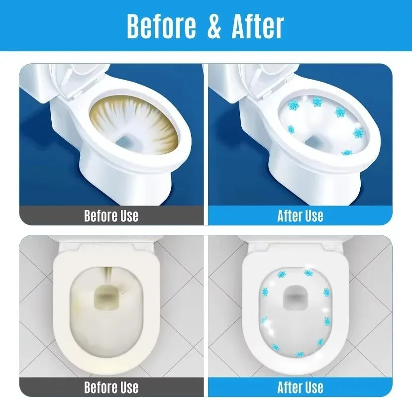 BowLift | Floroma WC-Gelflowers | Hygienic & Fragrant | 3-in-1 Cleaning | Decorative Flower Shape