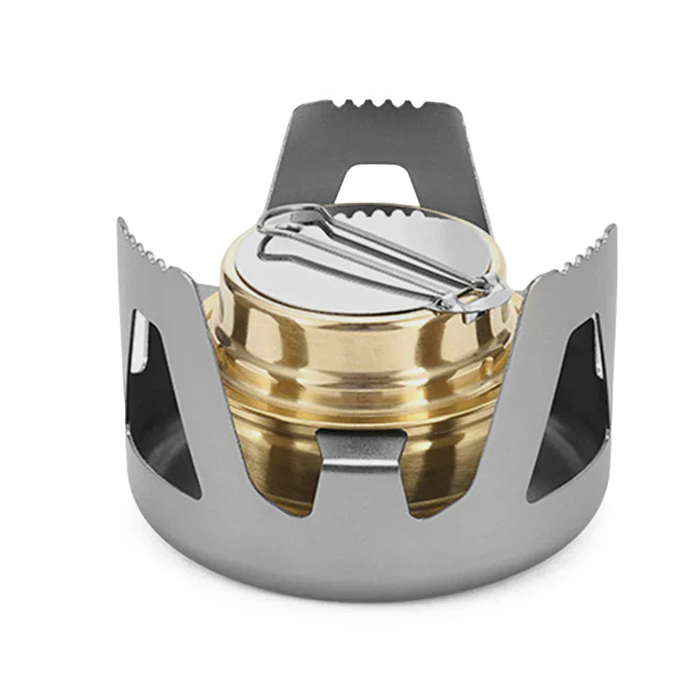 BowLift | CampFlare Alcohol Stove | 360° Combustion | Ultralight & Compact