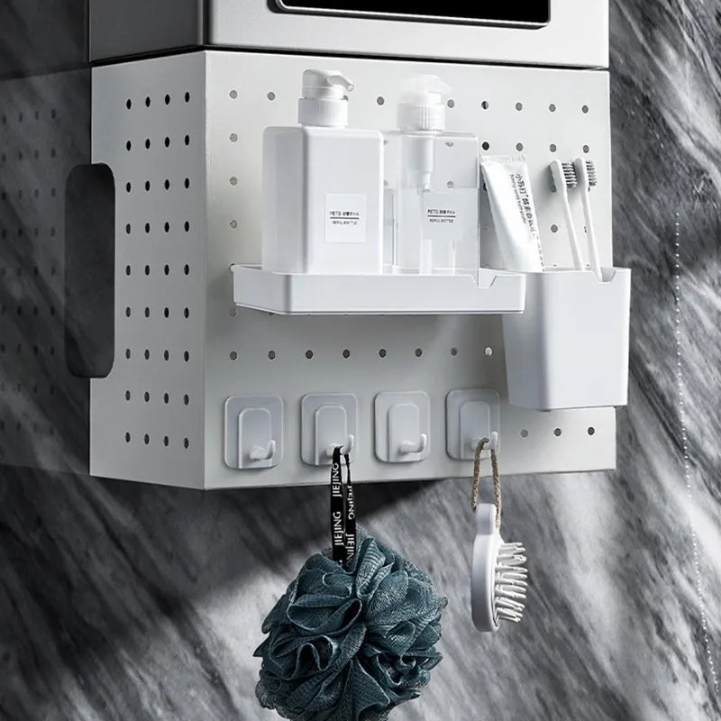 BowLift | Kitchen Organizer Wall-Mounted Hole Board Storage Rack