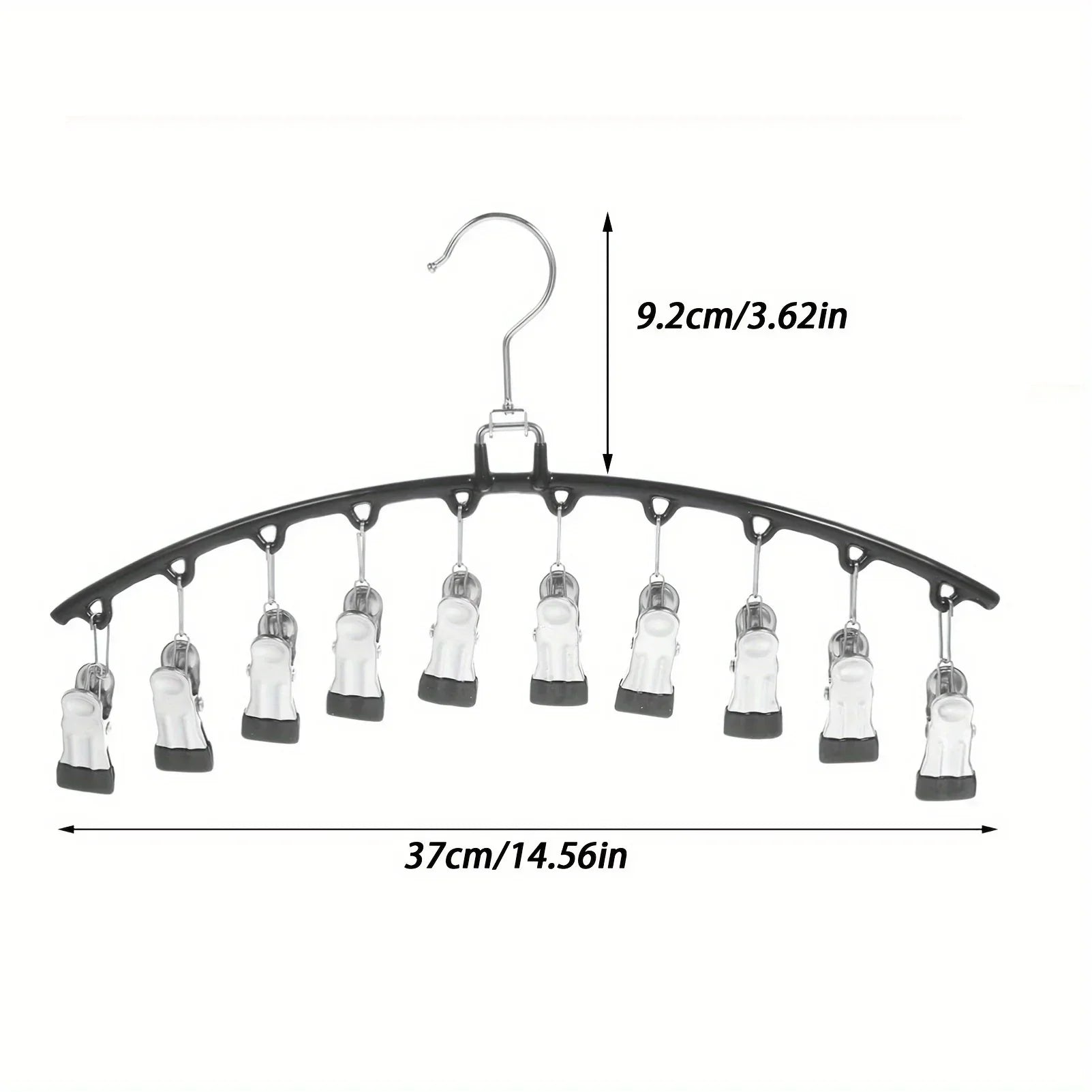 BowLift | FlexiClip Leggings Organizer | 10 Clips for maximum storage space | Space-saving & Durable