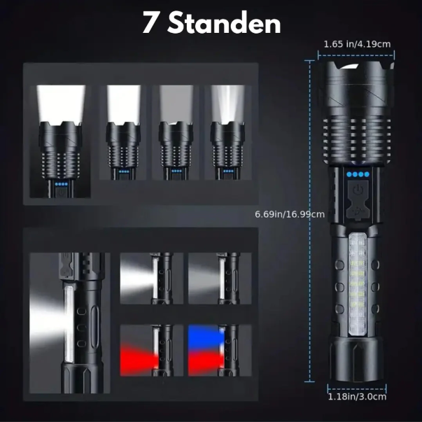 BowLift | High Performance Military Flashlight with 5000 Lumens