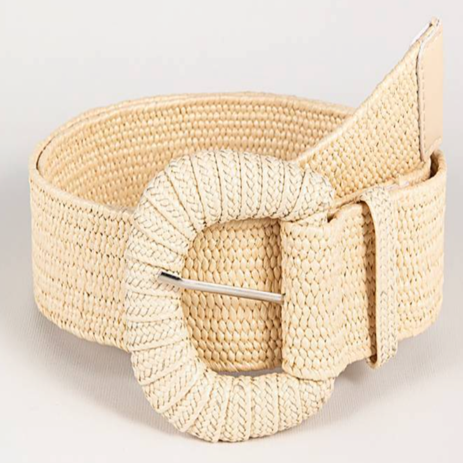 BowLift | Retro Summer Women’s Belt – Fashionable Braided Wide Waist Belt