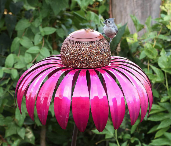 BowLift | Floral Bird Feeding Station for Garden & Patio