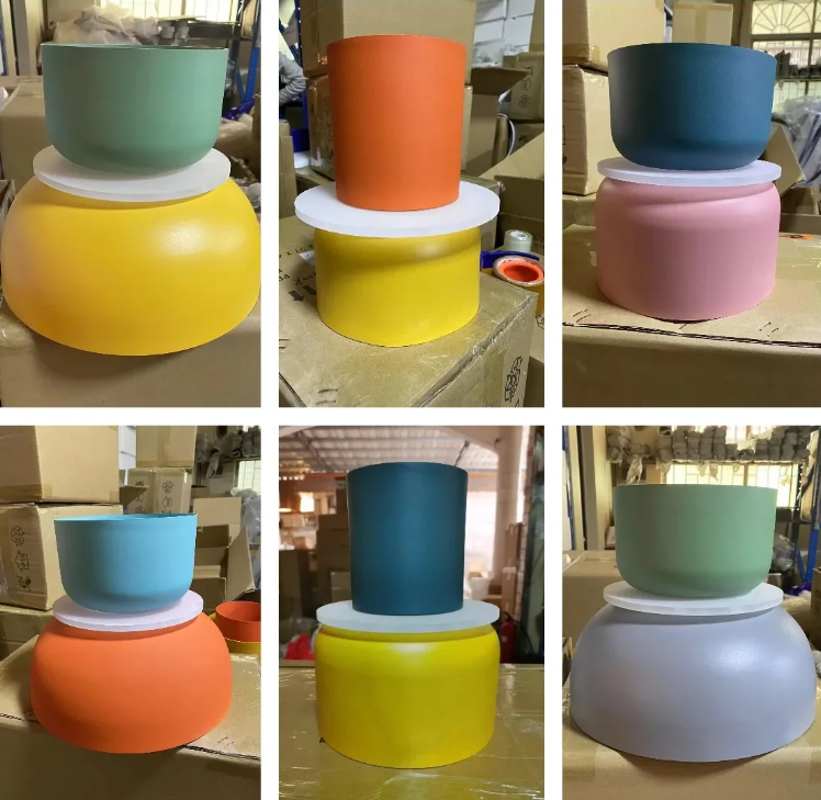 BowLift | Nordic Colorful Macaron 1-Light LED Pendant Light