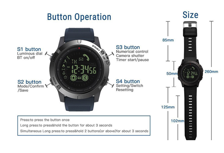 BowLift | Invincible Military Smart T Watch