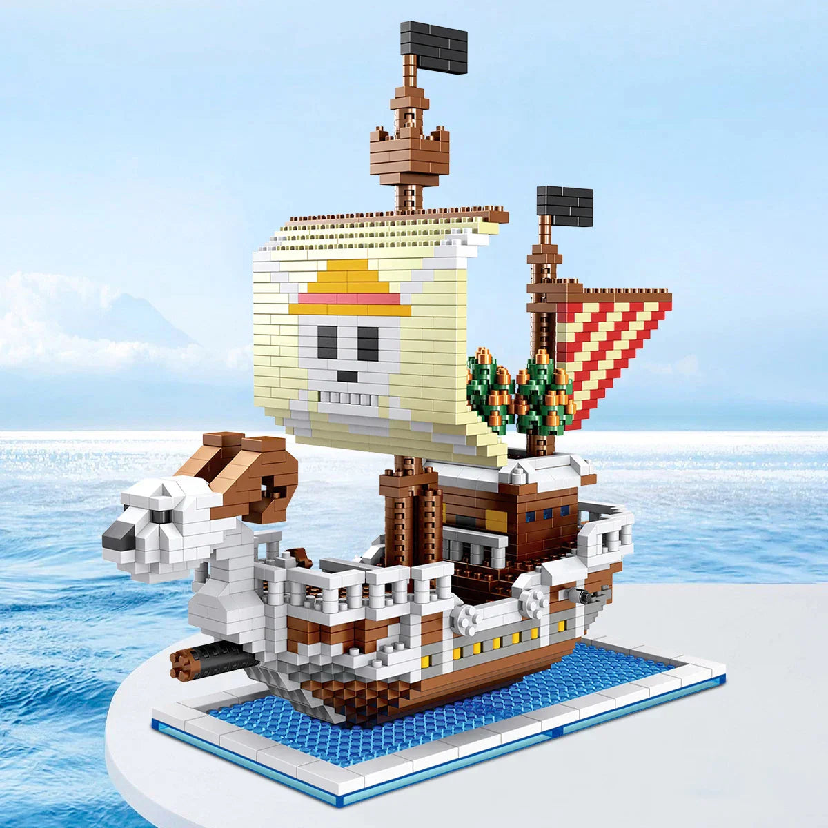 BowLift | DIY Navigation Ship Building Blocks Toy, Pirate Ship Decoration Educational Toy, Gifts for Boys and Girls