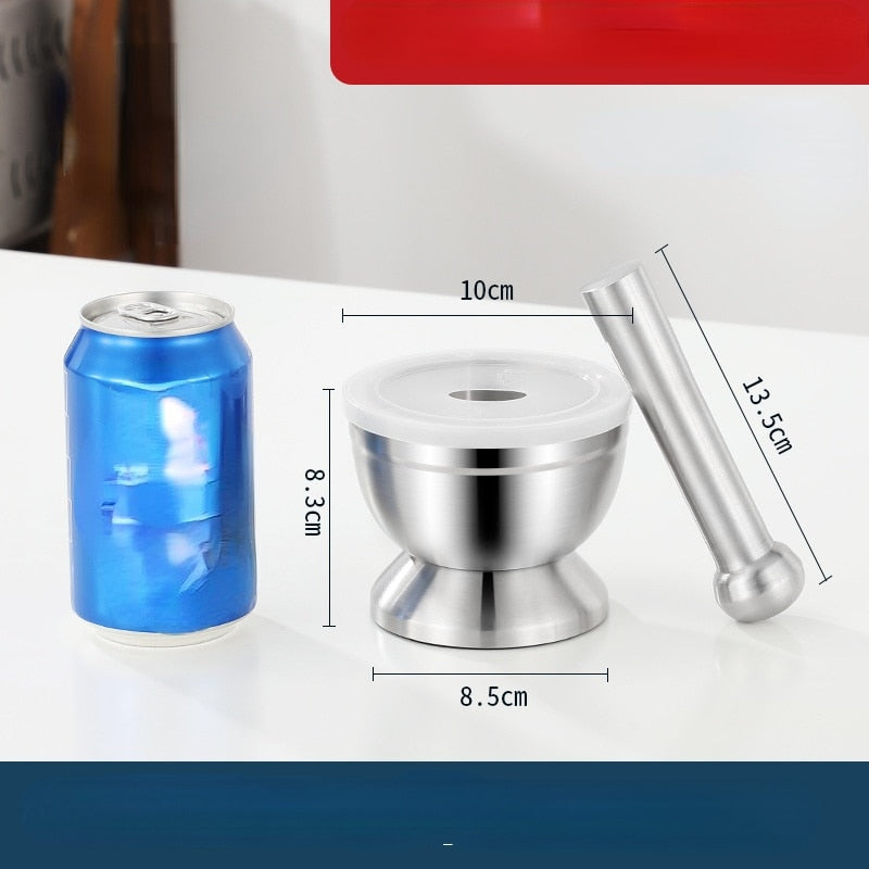 BowLift | Stainless Steel Effortless Garlic Grinding Bowl