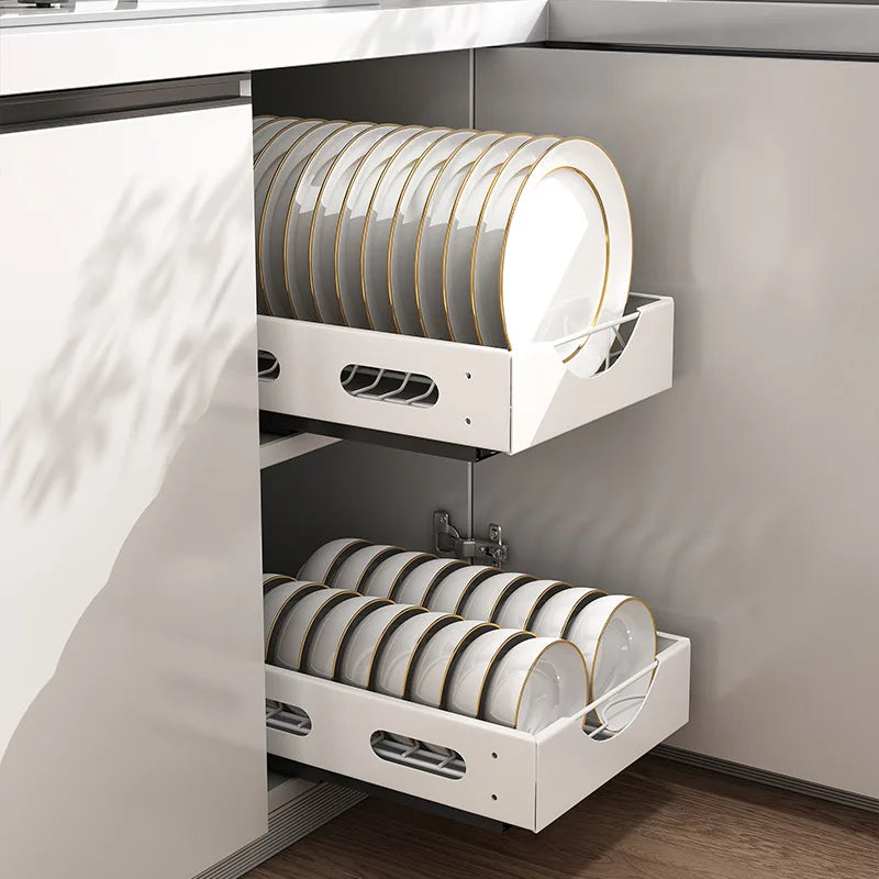 BowLift | Under the Cabinet Smart Dish Organizer Rack