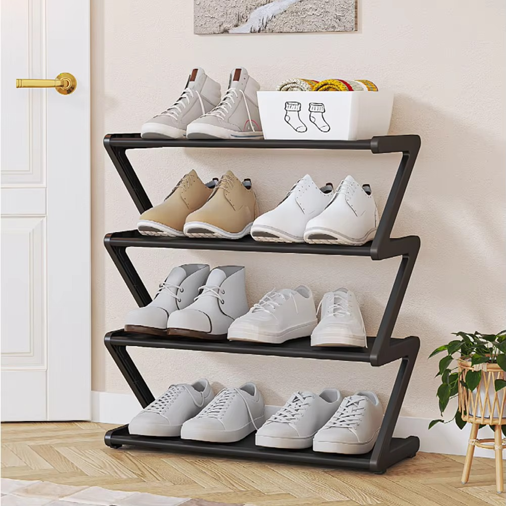 BowLift | Compact 4-Tier Bedroom Shoe Organizer