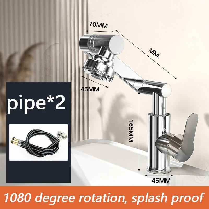 BowLift | Hot And Cold Bathroom Basin Faucet