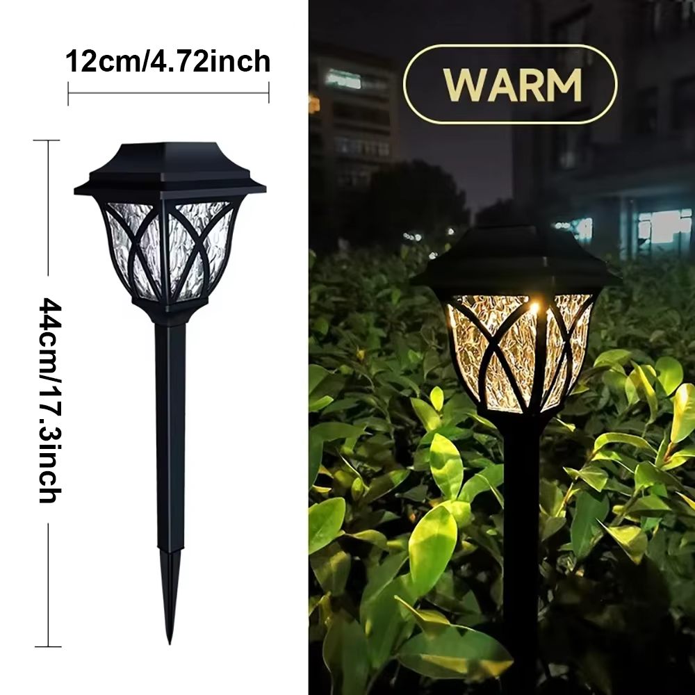 BowLift | 2-Pack Solar-Powered LED Garden Lights for Pathway and Landscape