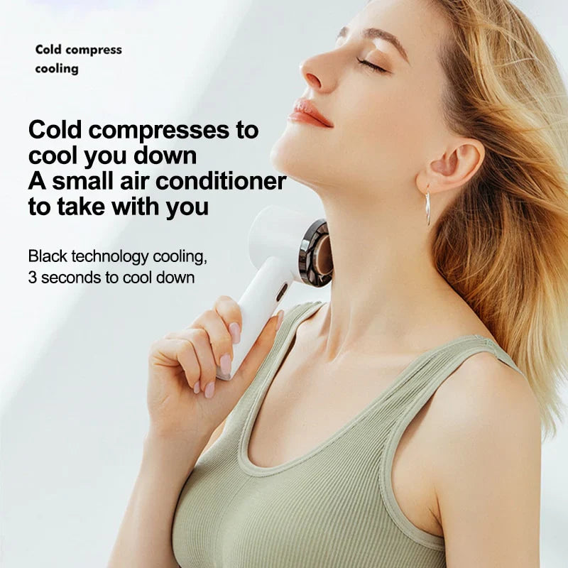 BowLift | Portable Air Conditioner Cooling Fan | Compact, Lightweight & Ideal for Home, Office & Outdoor Use | Portable Handheld Fans