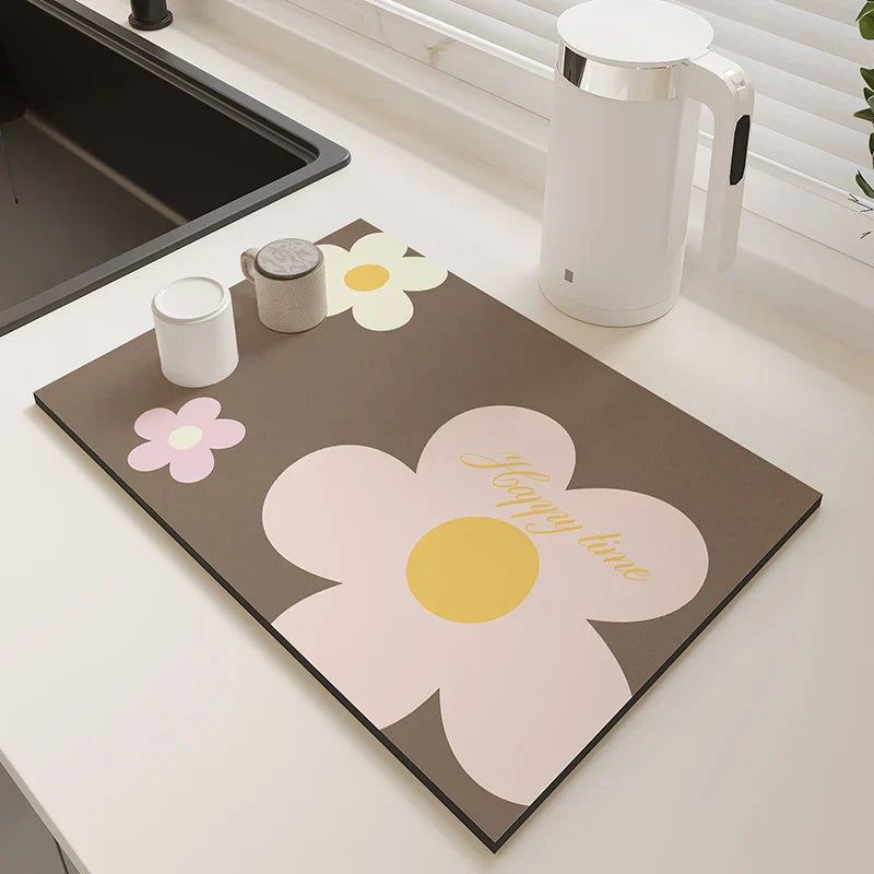 BowLift | Super Absorbent Large Quick Dry Non-Slip Kitchen Mat