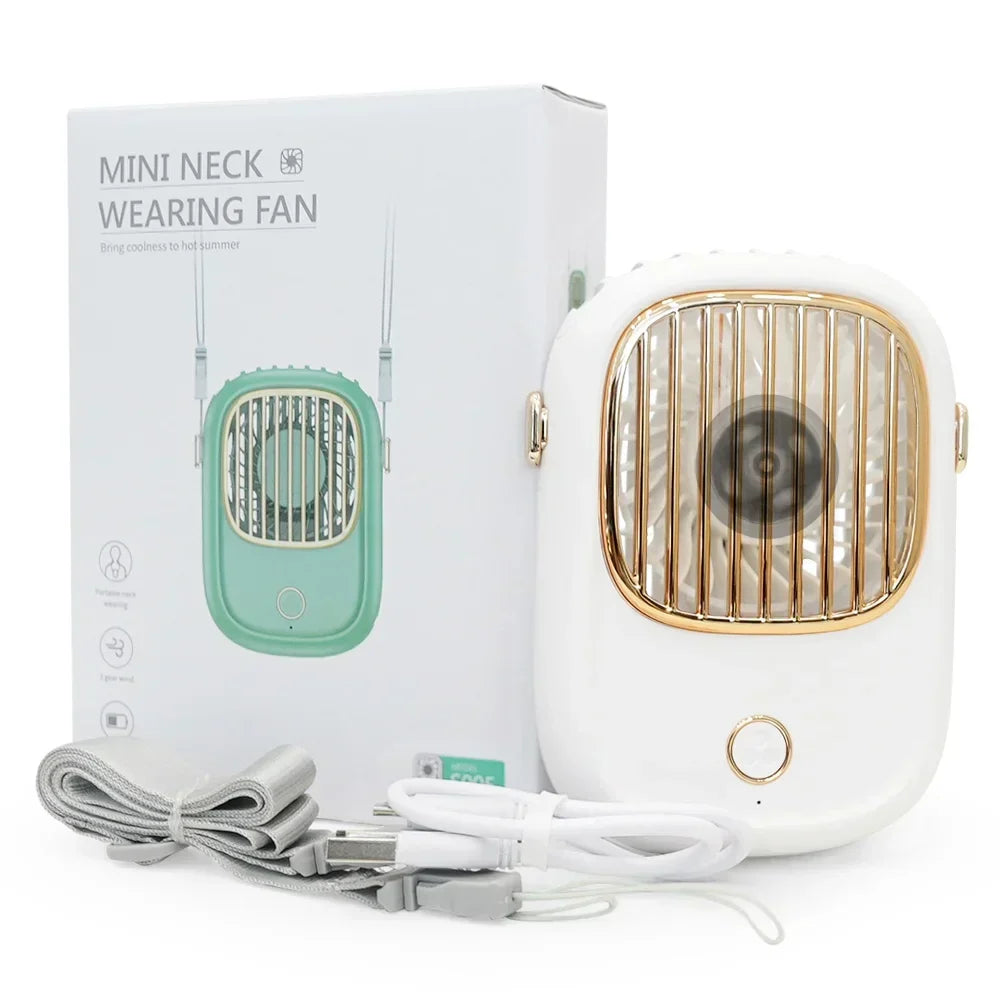 BowLift | CoolBreeze AeroLynx | Mini Fan | 3-in-1 Portable | Rechargeable & Compact